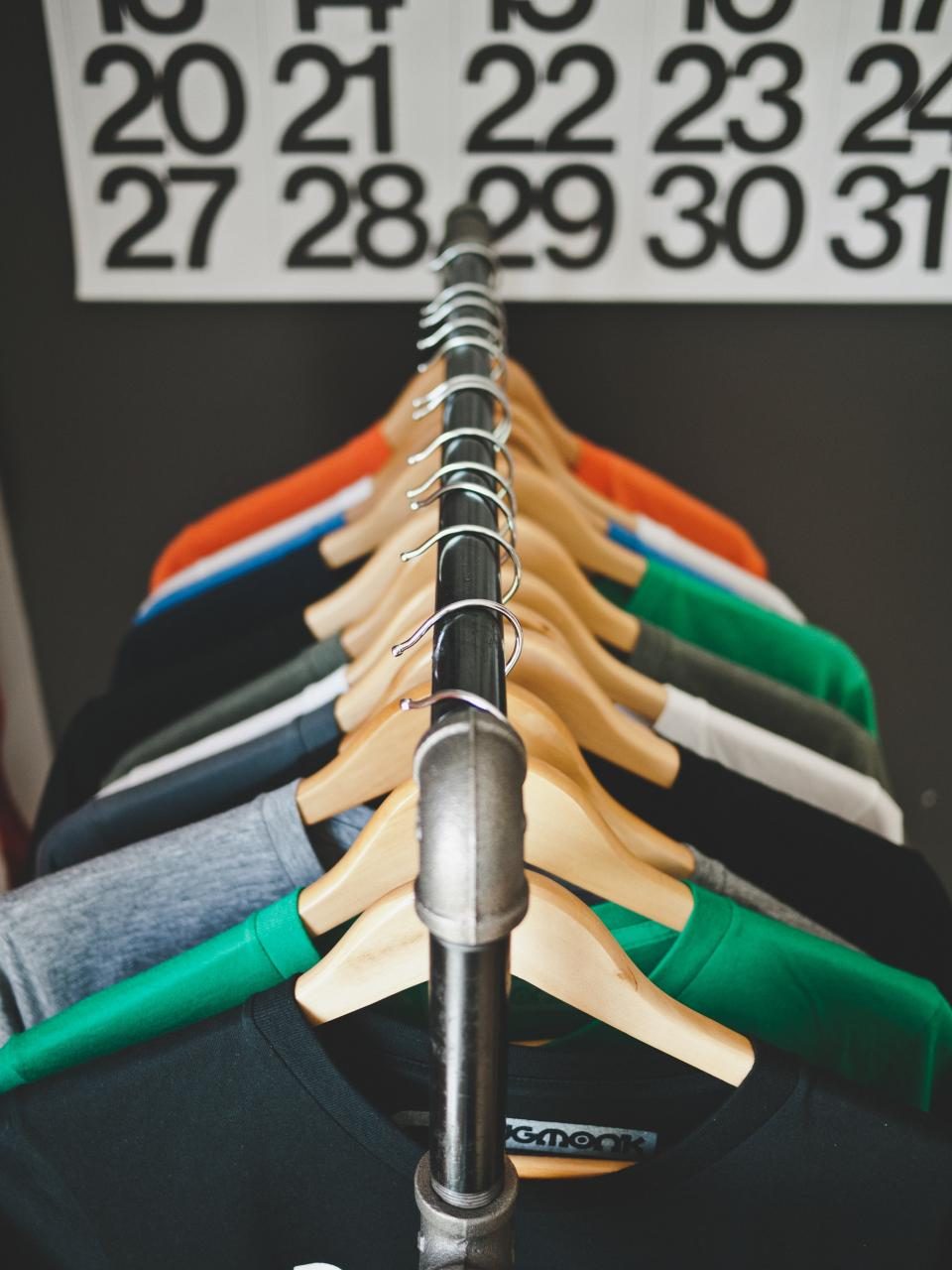 Illustrative photograph of clothes Shirts